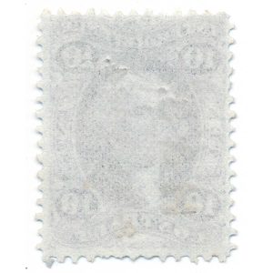 R34c 10 cent First issue, Contract, H & S. 1864 cancel - Image 2
