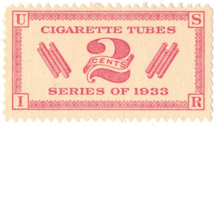 RH4 Cigarette Tubes Stamp unused