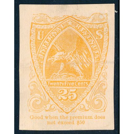 RN-T7 Revenue Stamped Paper Cut Square