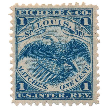 RO78c P. Eichele & Co. Proprietary Match stamp, St. Louis, MO