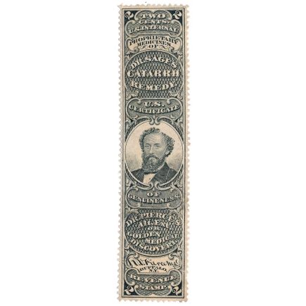 RS190d R. V. Pierce, Proprietary Medicine Stamp, VF