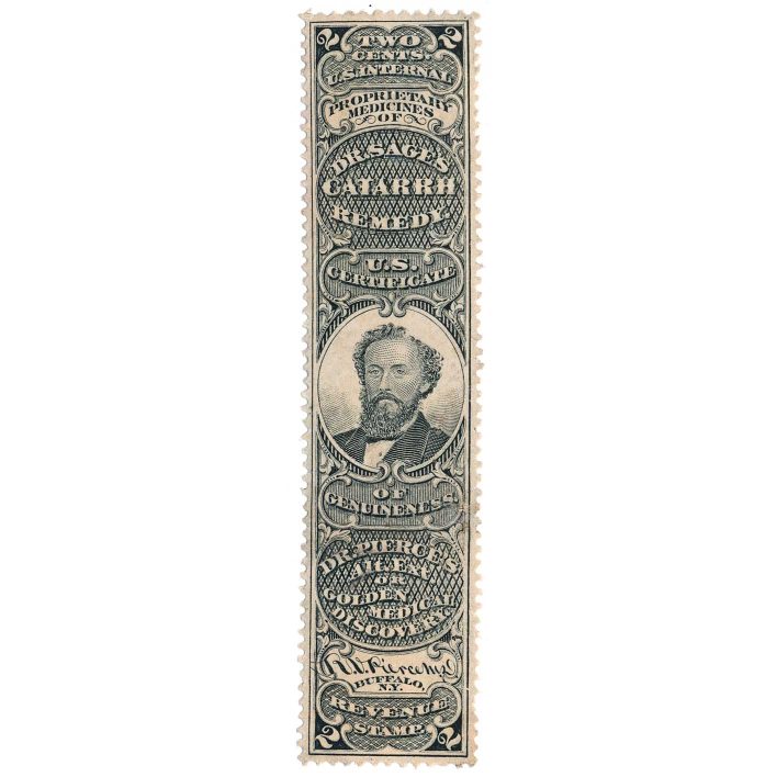RS190d R. V. Pierce, Proprietary Medicine Stamp, VF