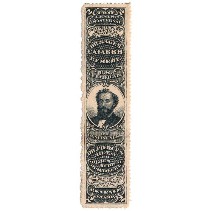 RS273d World's Dispensary Medical Association, Proprietary Stamp