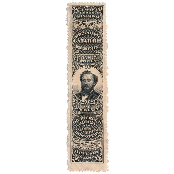 RS273d World's Dispensary Medical Association, Proprietary Stamp