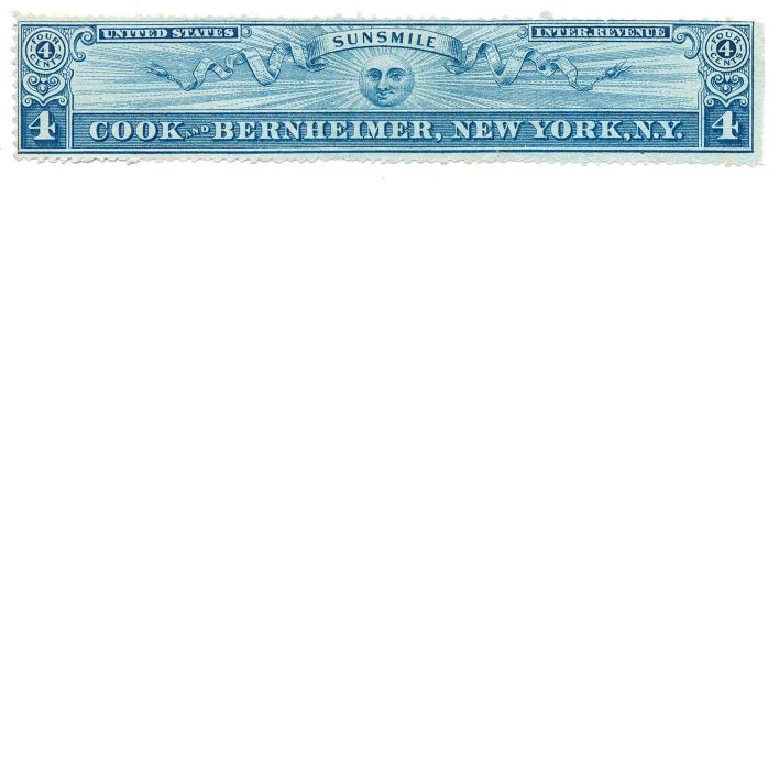 RS61d Cook & Bernheimer, Proprietary Medicine stamp