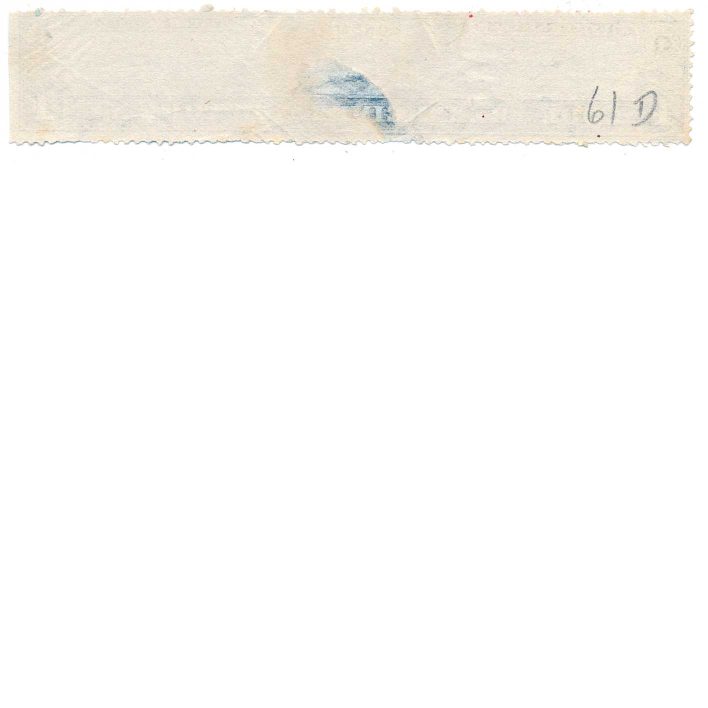 RS61d Cook & Bernheimer, Proprietary Medicine stamp - Image 2