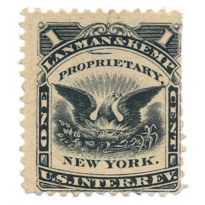 RT16b Lanman & Kemp Proprietary Perfume Stamp
