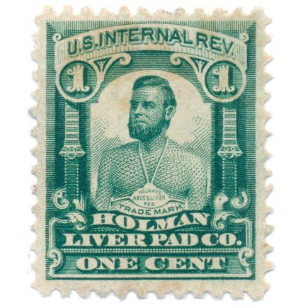 RS126d Holman Liver Pad Co. Medicine stamp
