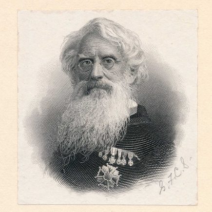 Samuel Morse Die Proof Engraving on india, BEP, GFC Smillie