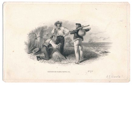 "Saying Goodbye" Vignette Die Proof, ABNCo, Owen G. Hanks, FOC Darley