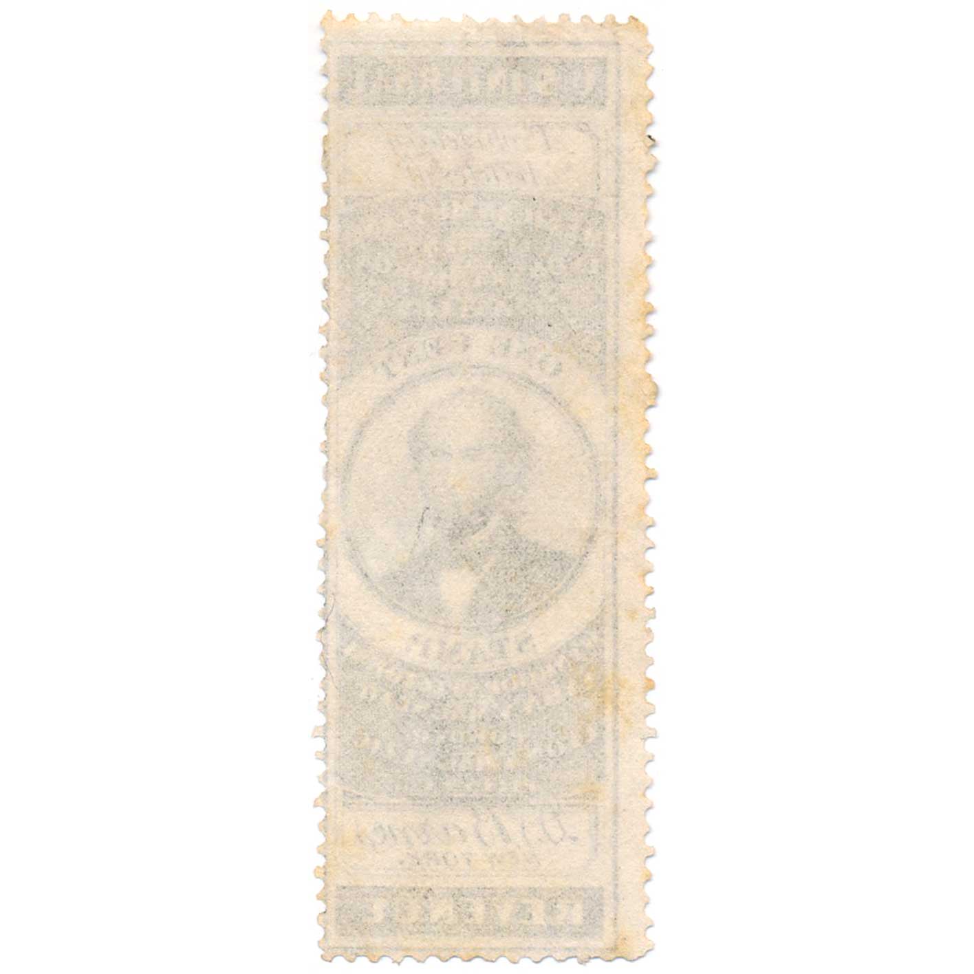 RS18a Demas Barnes & Co. 1c Medicine Stamp - Image 2