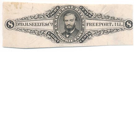 RS222a D. H. Seelye & Co., Medicine Stamp, Freeport IL