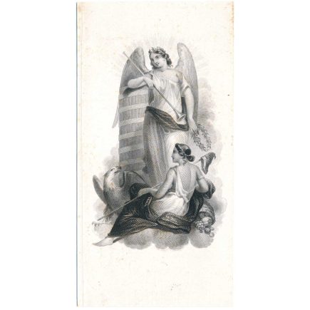 "Angelic Liberty", Early Vignette Die Proof, 1850s