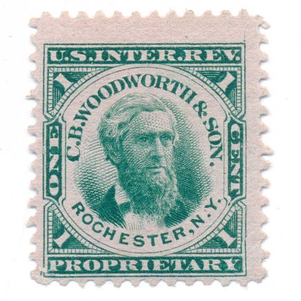 RT20c C. B. Woodworth & Son Proprietary Perfume Stamp