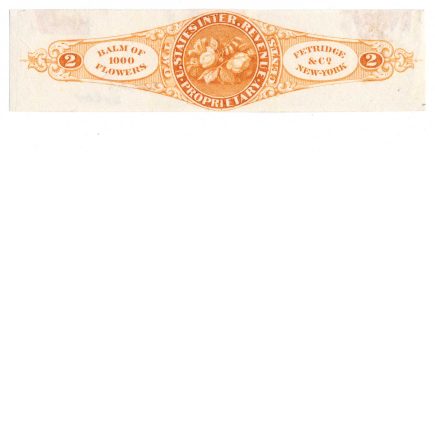 RT5TC3a Fetridge & Co. Perfume Stamp Trial Color Proof