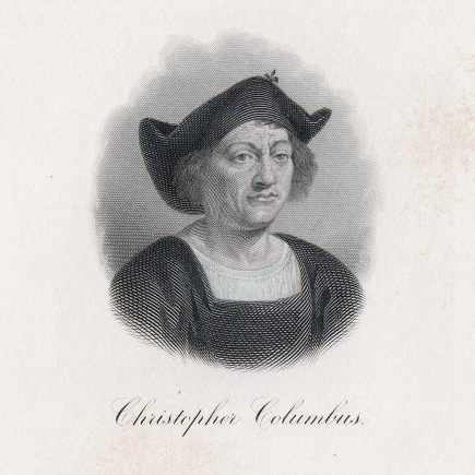 Christopher Columbus, Vignette Die Proof, BEP, early red serial #